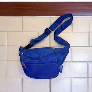 EastWest royal blue fanny pack